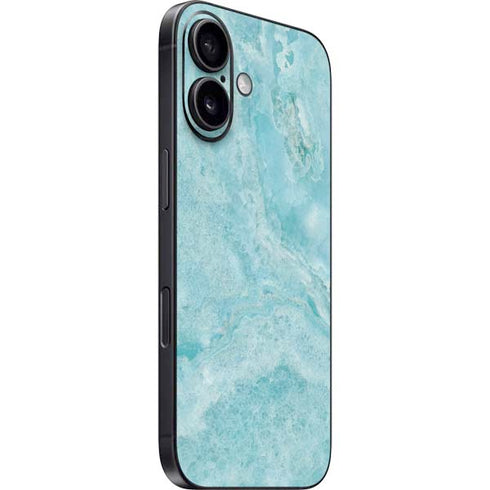Crystal Turquoise iPhone 16 Plus Skin